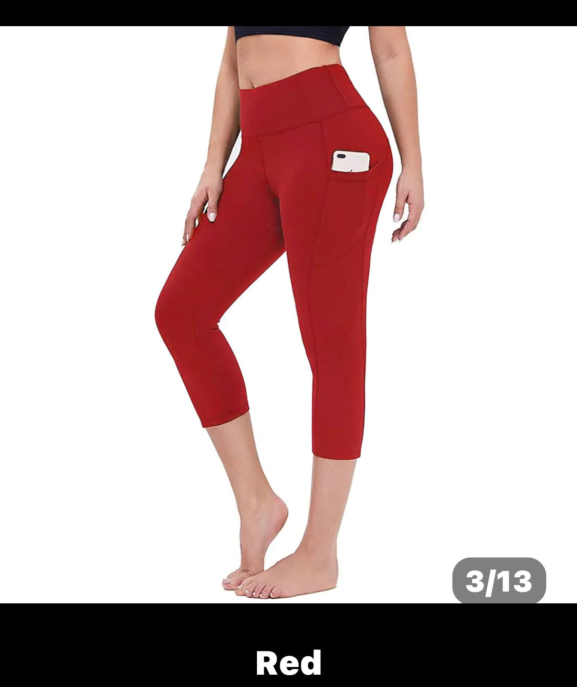 $19.98 PLUS SIZE CAPRI YOGA PANTS $19.98