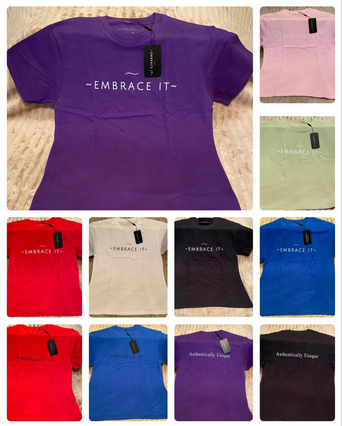 $23.98 VIBRANT UNISEX T-SHIRTS
