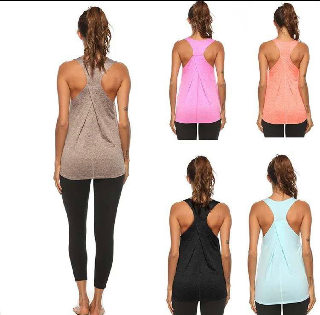 $17.98 YOGA RACER BACK SPORTS SHIRT