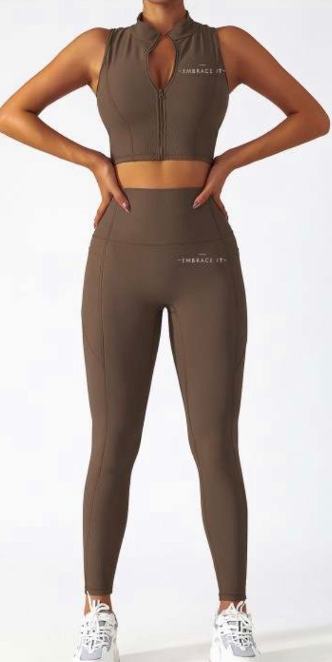 YOGA VEST AND YOGA PANTS